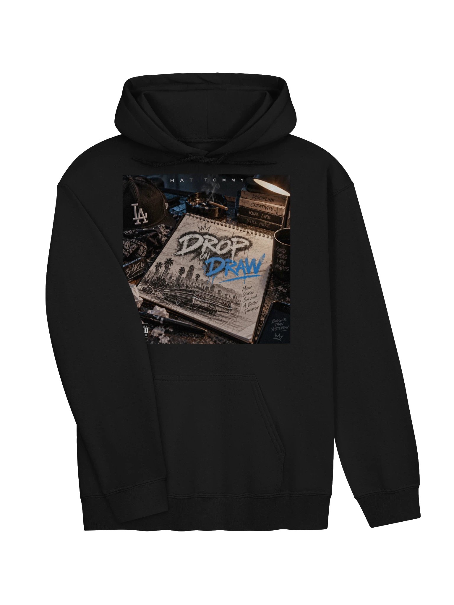 Drop on Draw GILDAN Front Logo Hoodie product image (3)
