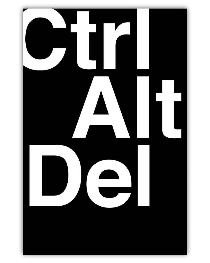 Ctrl Alt Del product image (1)
