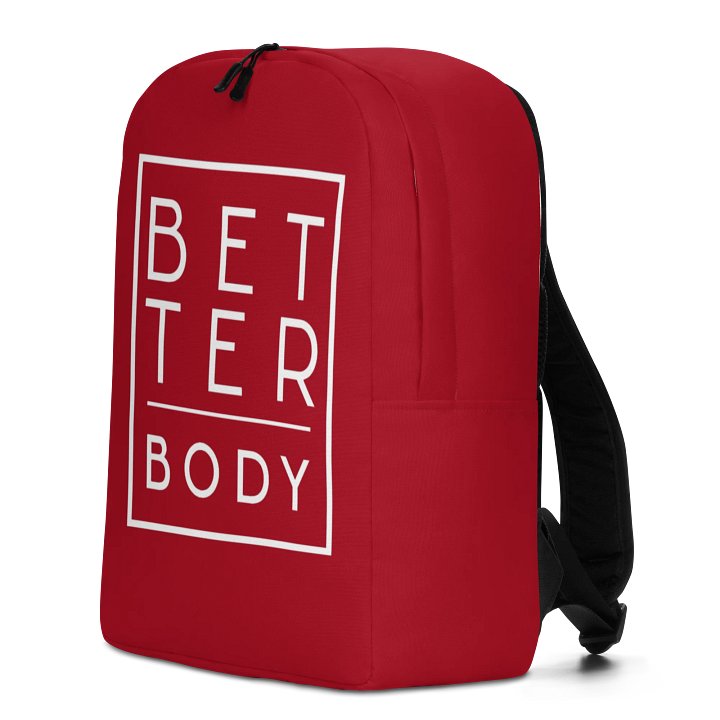 Better Body Black/Blue Logo Luxury Backpack product image (2)