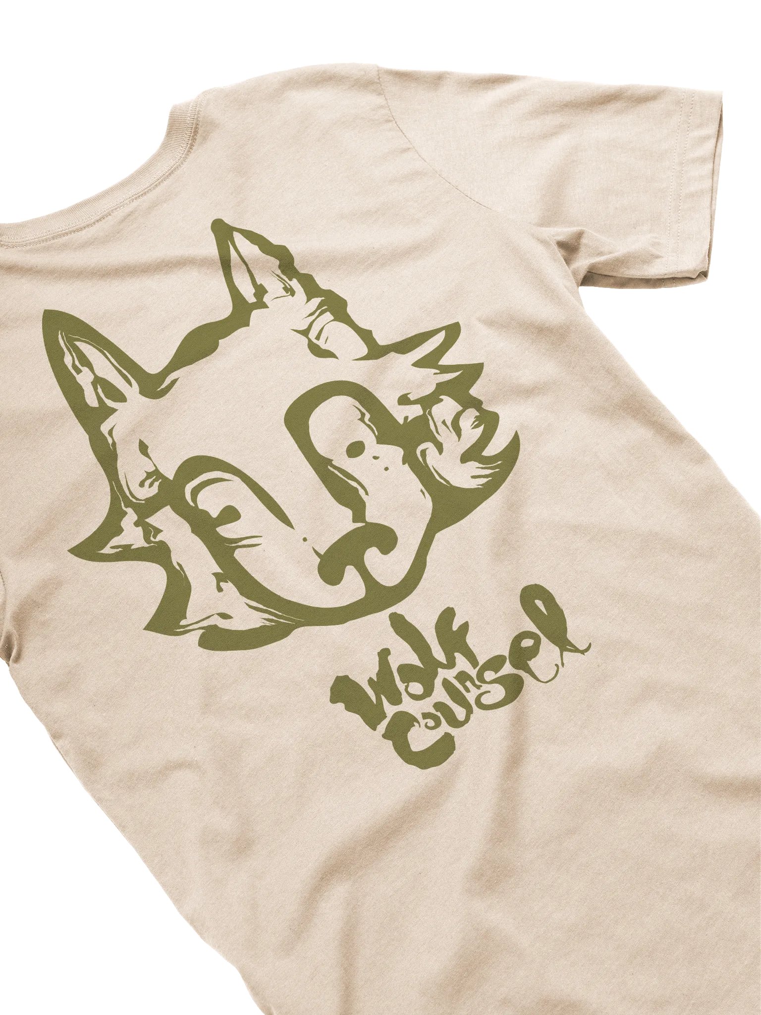 Wolf Counsel Bella+Canvas Supersoft T-Shirt (Back Patch) product image (4)