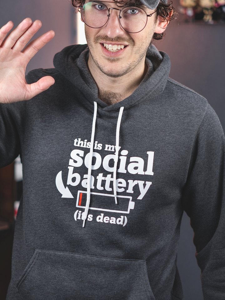 This Is My Social Battery (It's Dead) Hoodie product image (1)