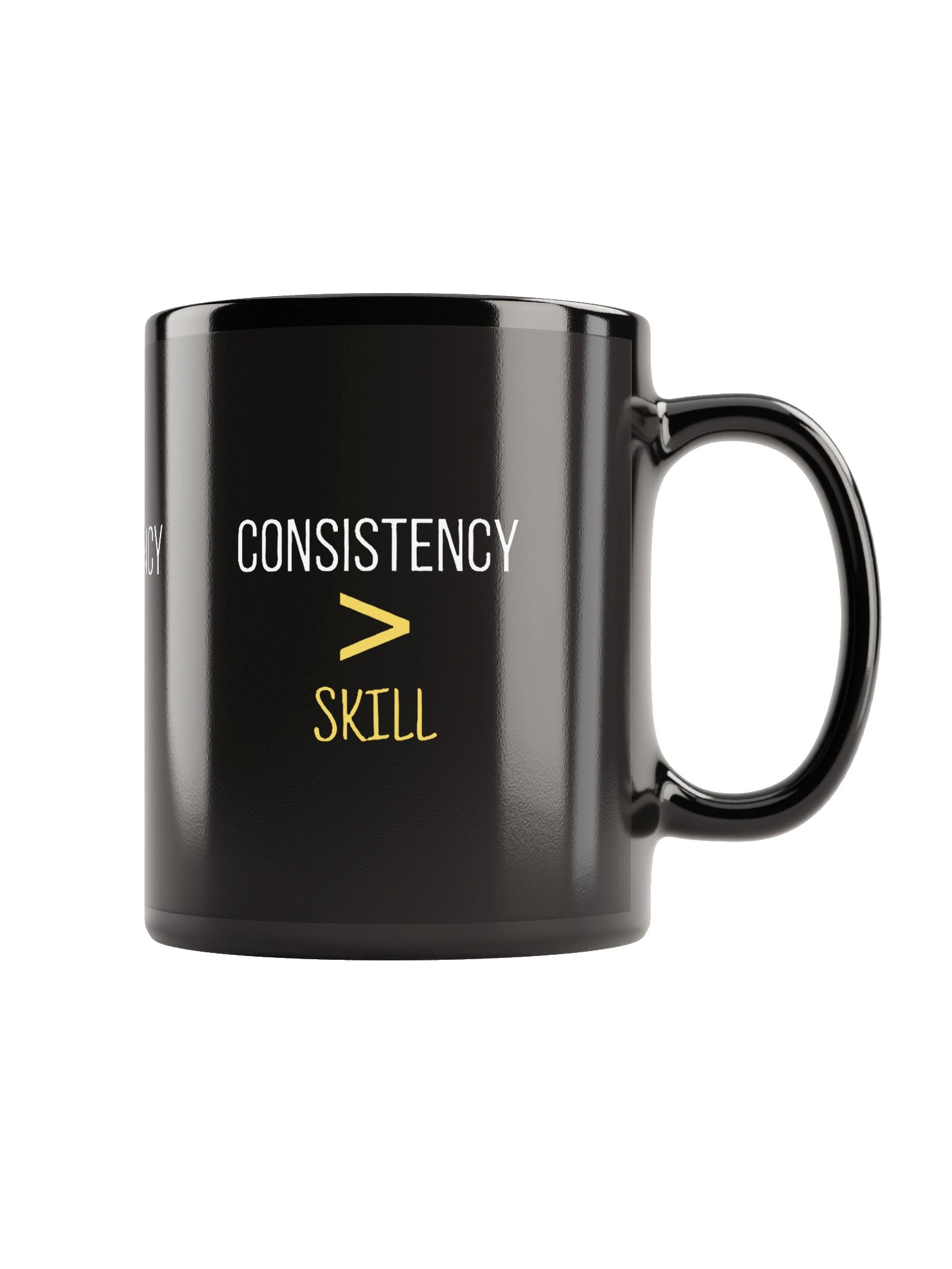 "Consistency > Skill" 11oz or 15oz Mug product image (3)