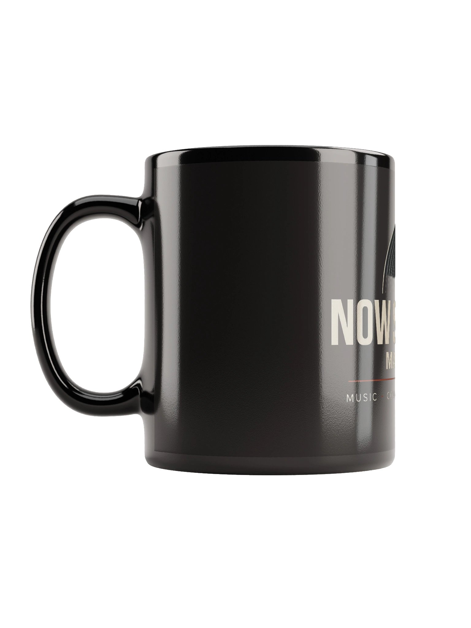 Now Spinning Magazine Black Mug product image (2)