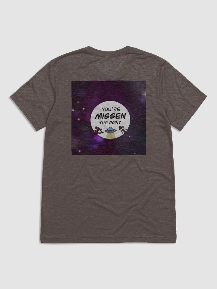You're Missen the Point (Traditional Logo) - Triblend Short Sleeve T-Shirt product image (2)