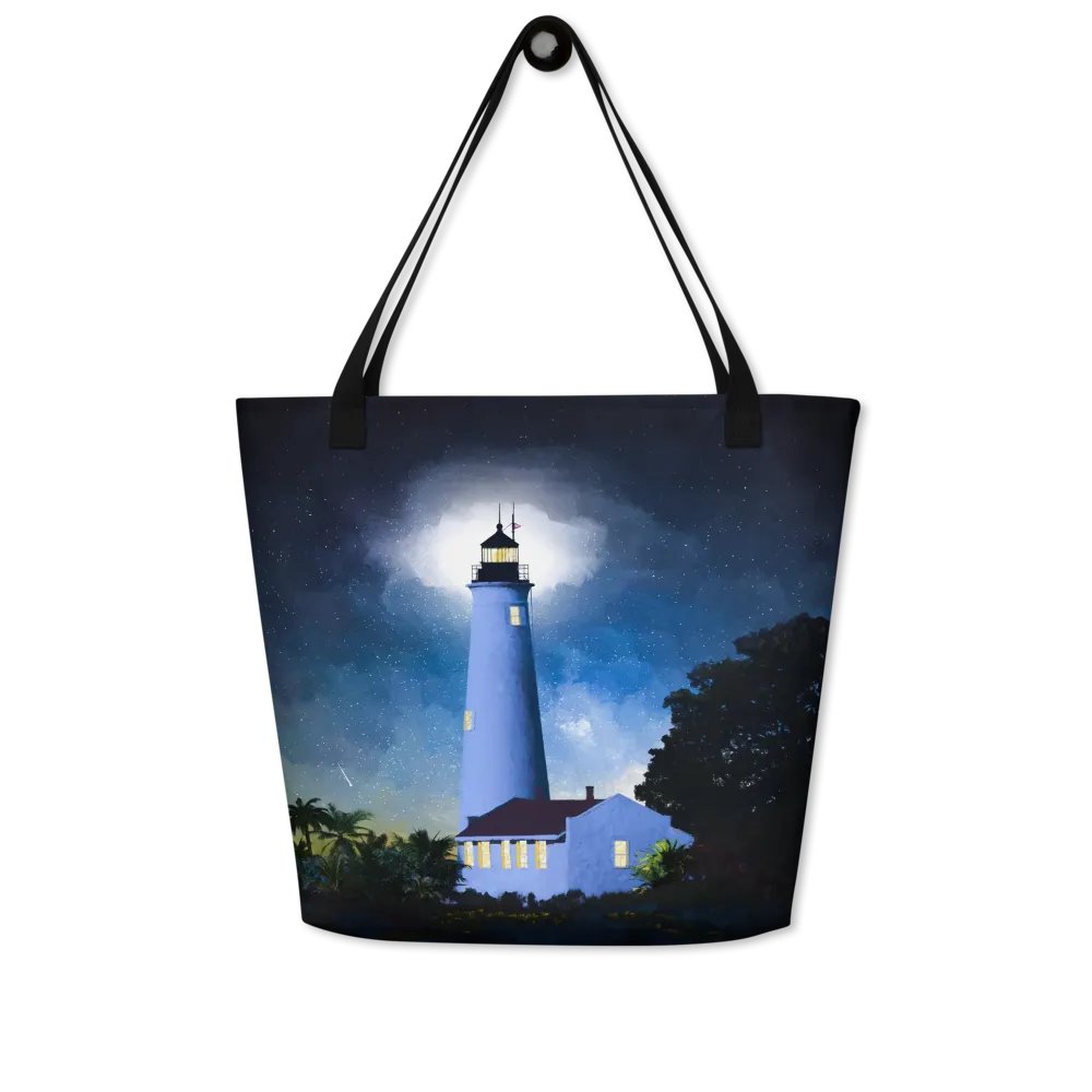 Historic St Marks Lighthouse – Florida Tote Bag product image (8)