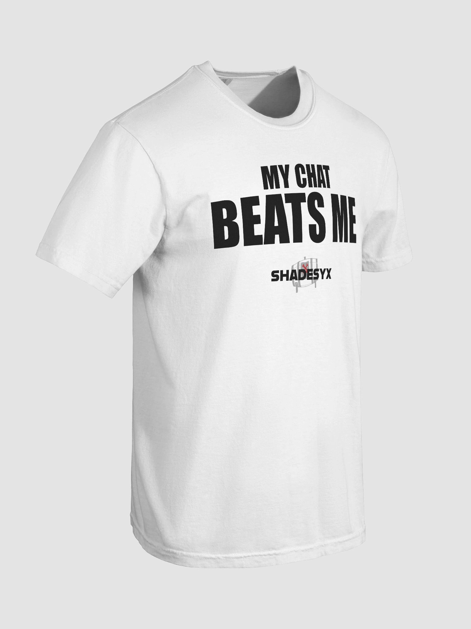 My Chat Beats Me (Black Letters) product image (44)