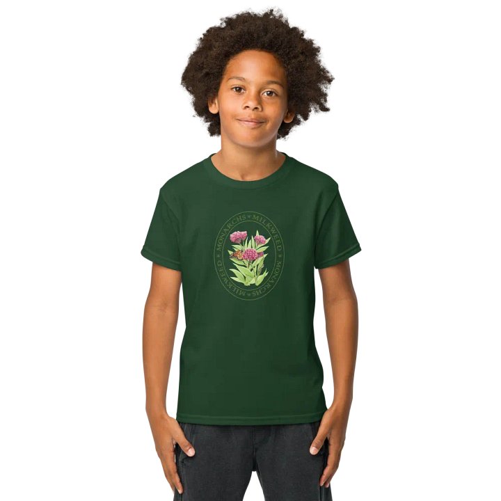 Monarch-Milkweed Youth-T product image (26)