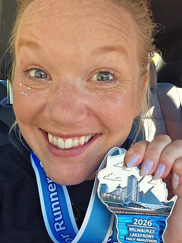 13.1 MILES and $5600 raised for @afspwichapter!!!! Thank you all for the incredible support since I started this and to the a...
