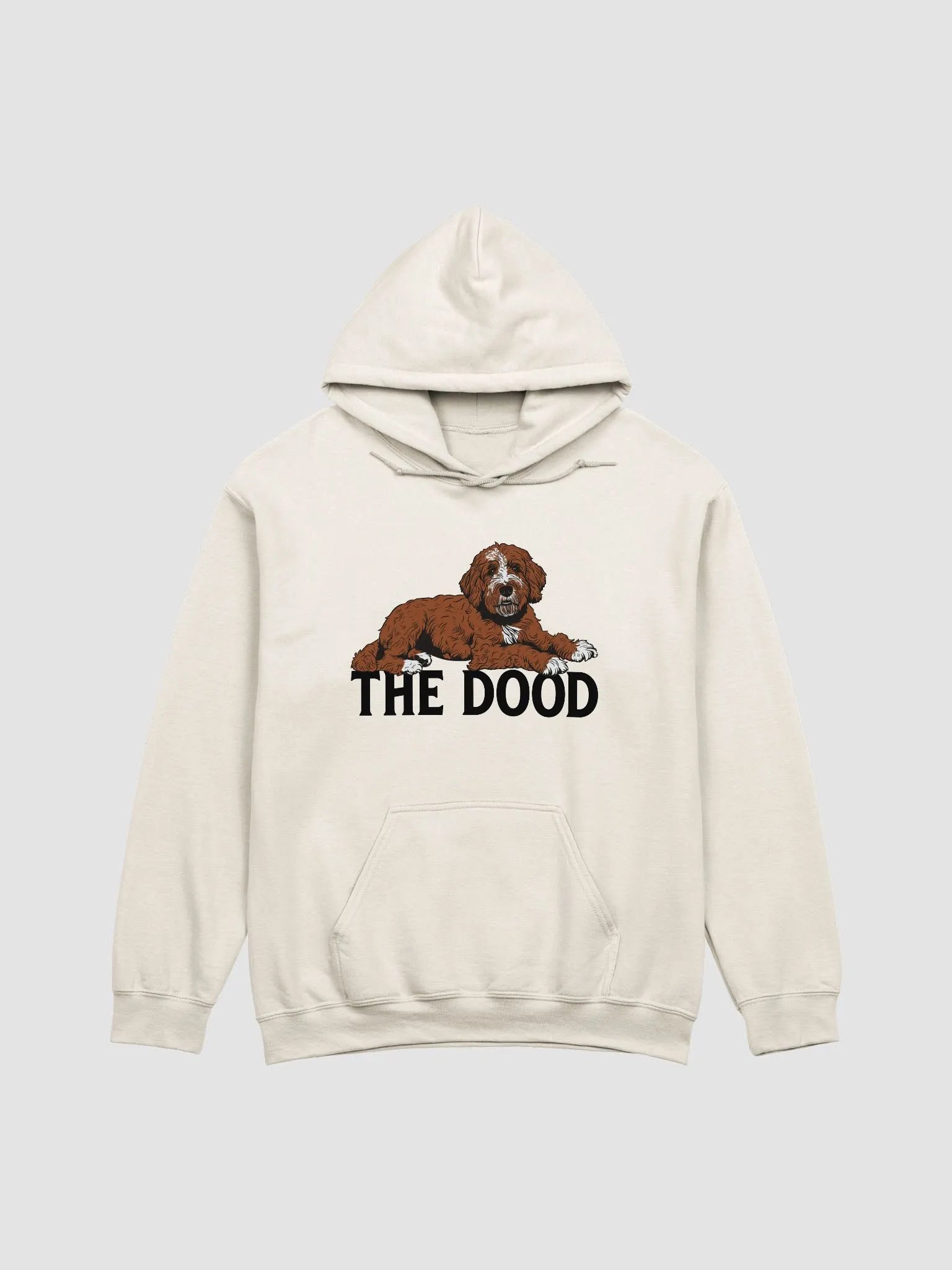 The Dood Hooded Sweatshirt of a Labradoodle | Funny Hoodie for Golden Doodle, Labradoodle, and Bernedoodle Owners product image (1)