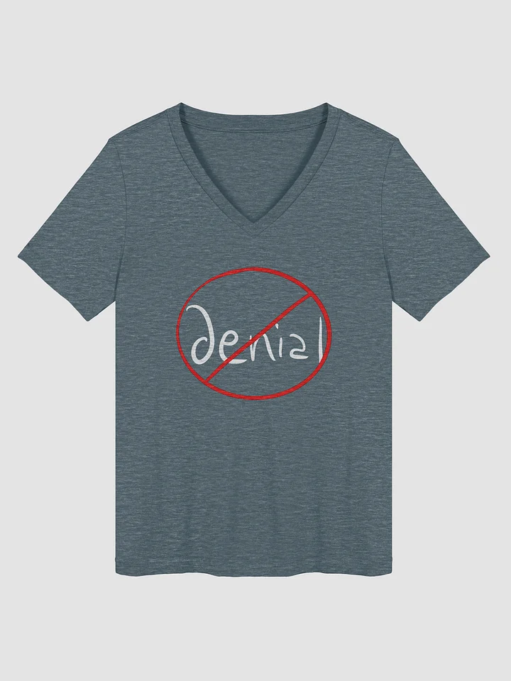 Ban Denial v-neck tee product image (3)