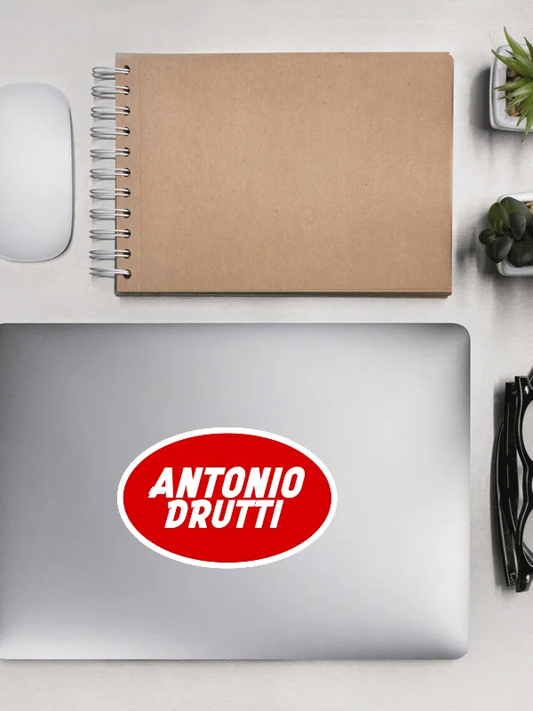Antonio Drutti Logo Die-Cut Sticker product image (1)