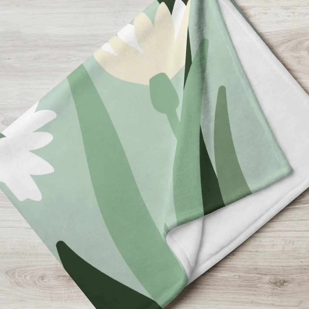 Throw Blanket 💚 Text me when you get lonely (153 × 203 cm) product image (5)