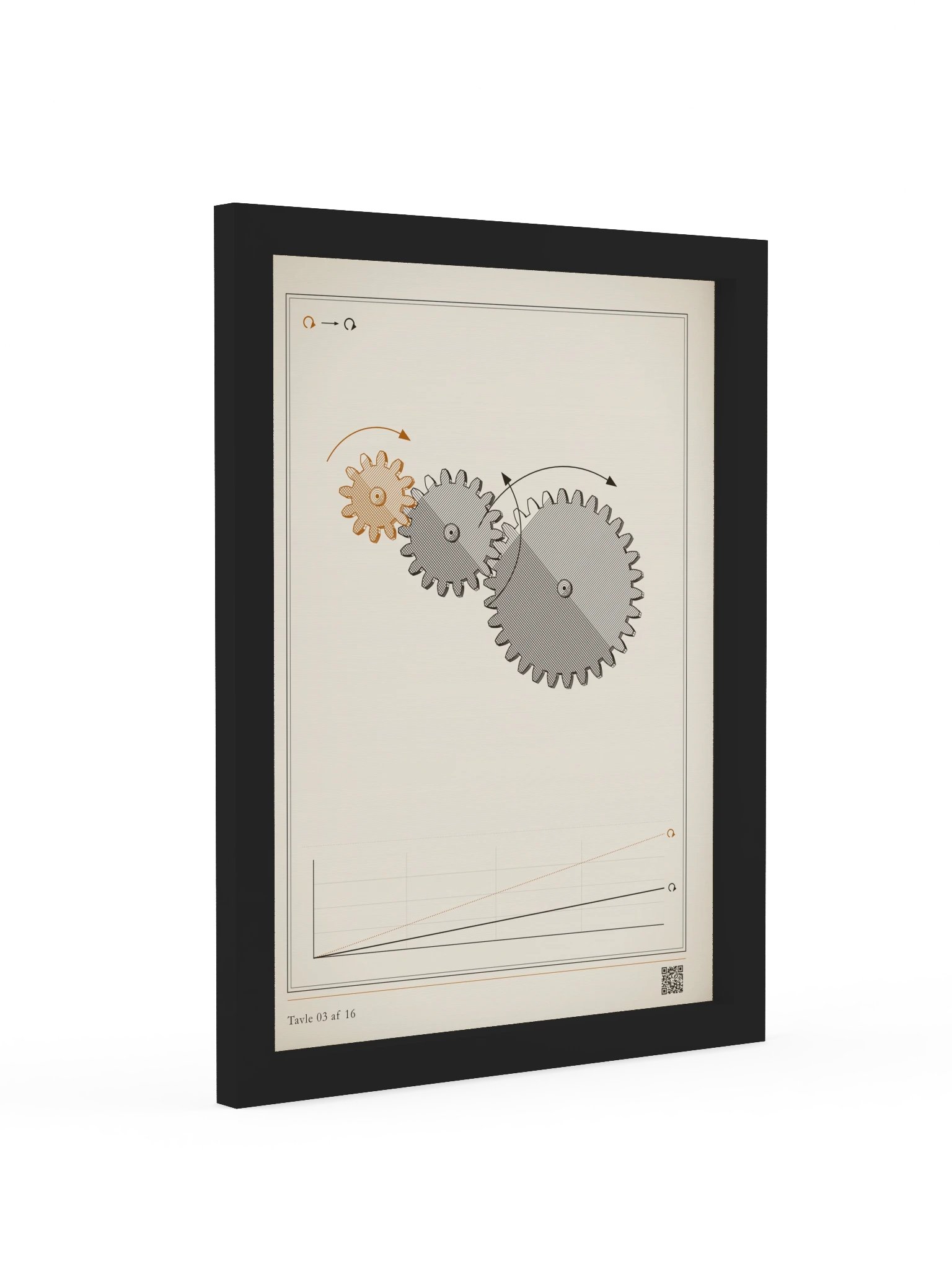 MOTION 03 · Tandhjulsgear · indrammet product image (2)