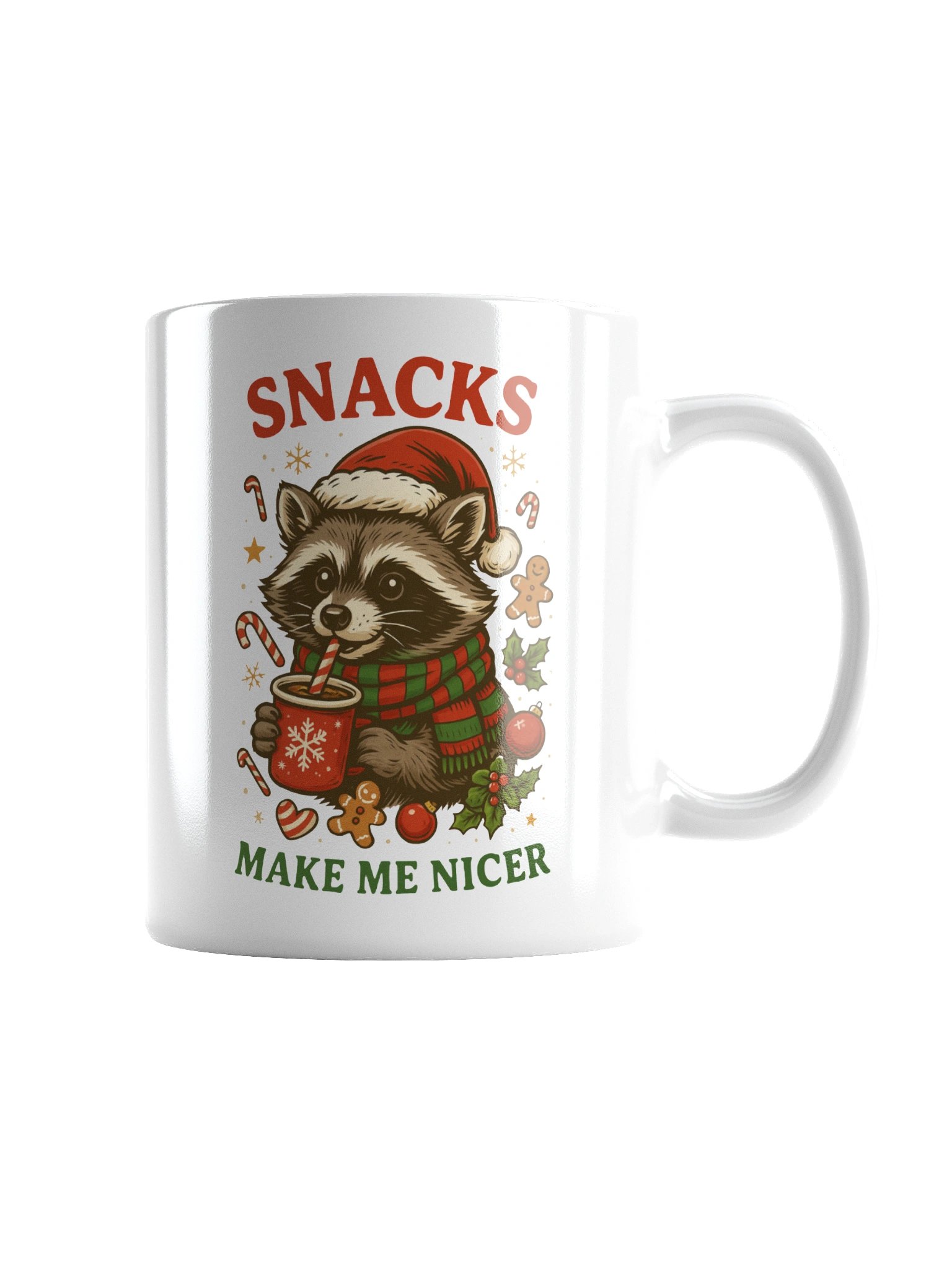 Cocoa Raccoon Holiday Mug product image (6)