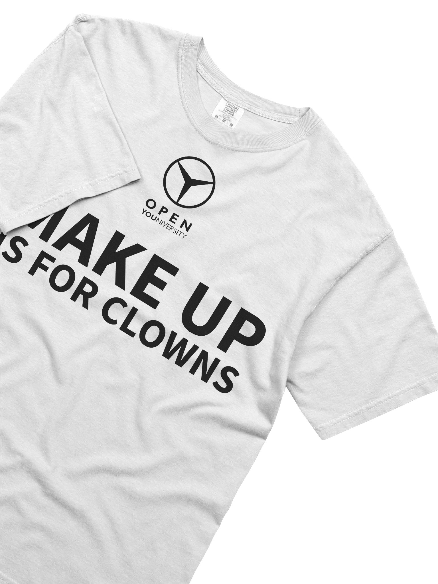 MAKE UP IS FOR CLOWNS - White Version product image (7)