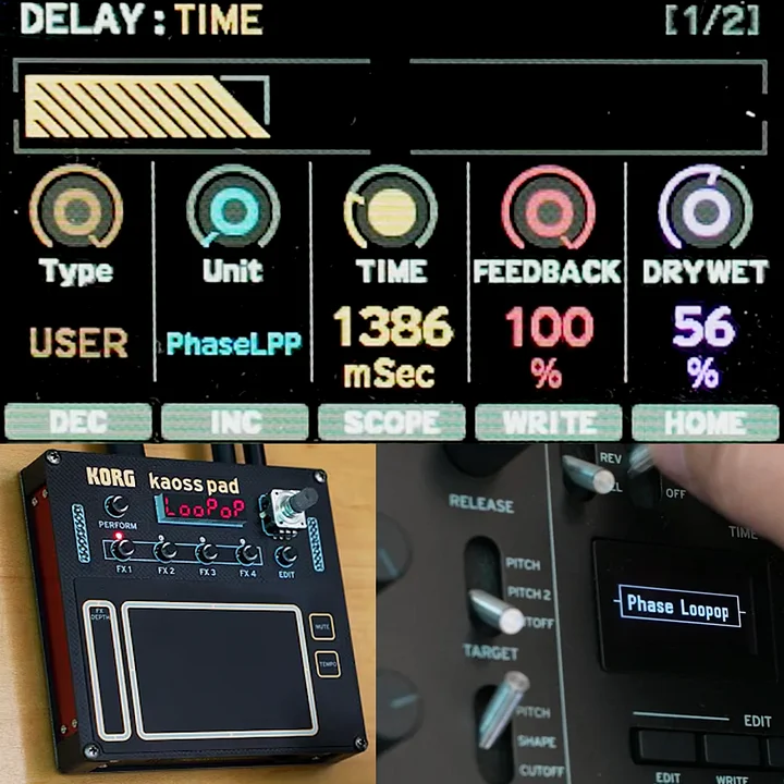 Phase Loopop plug-in for microKORG 2, NTS-3, NTS-1, Minilogue XD and Prologue product image (1)