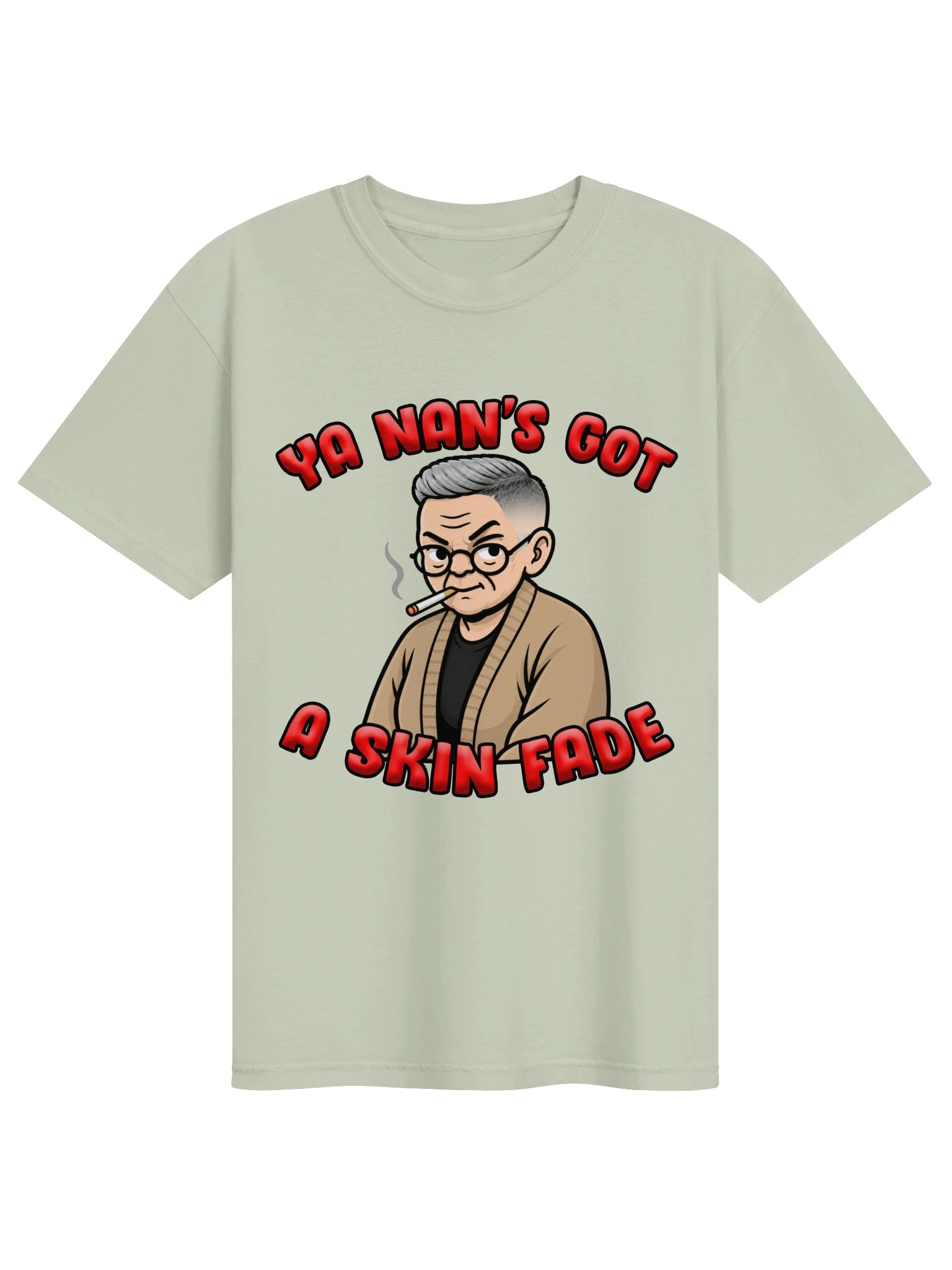 "Ya Nan’s Got a Skin Fade" Heavyweight T-Shirt product image (1)