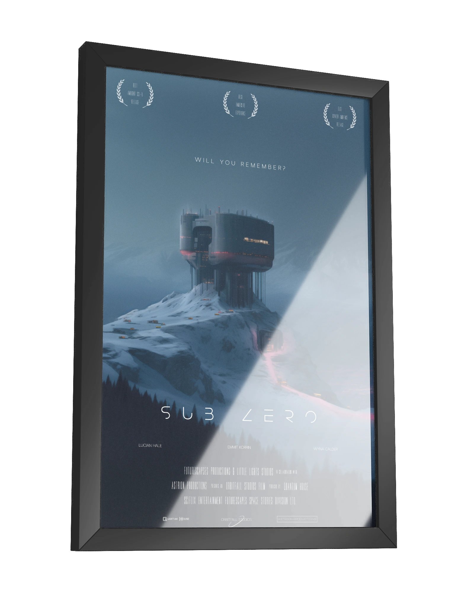 Sub Zero - Faux Movie Poster (Framed) product image (3)