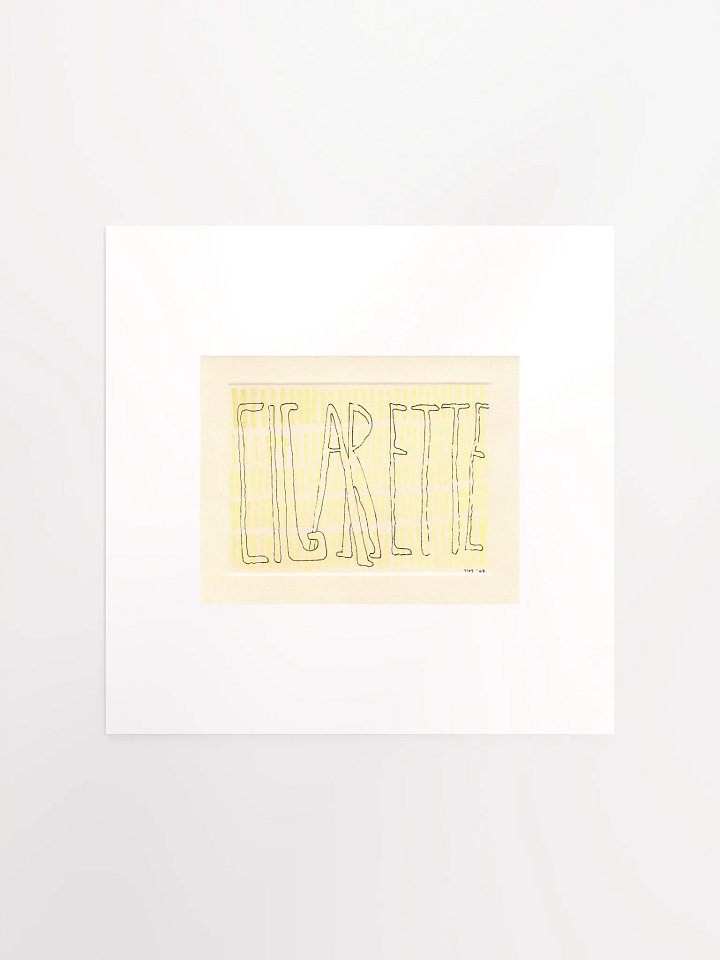 Cigarette panel card print product image (2)
