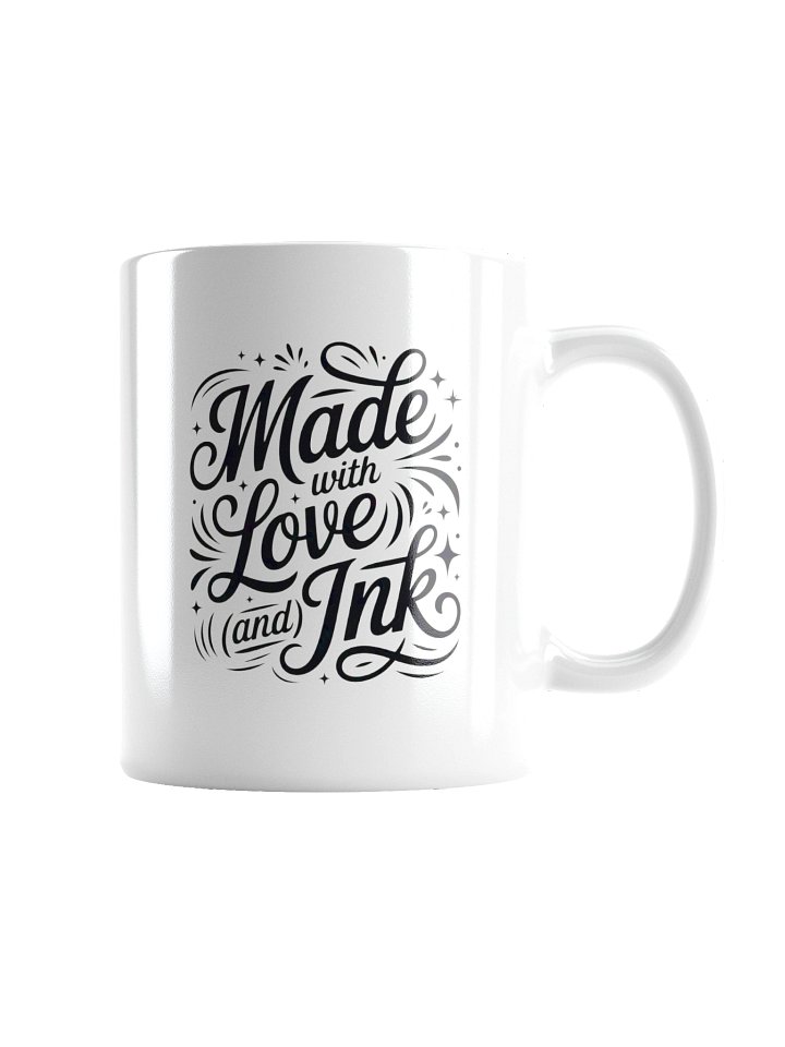 Made with Love (and Ink) Mug product image (5)