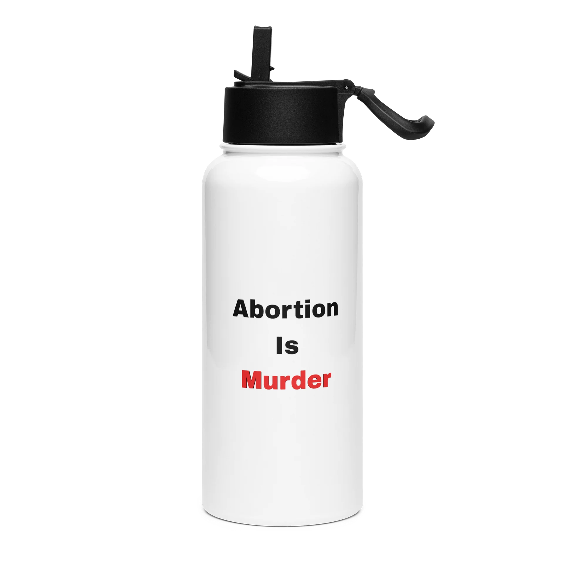 Baby's Lives Matter Water Bottle W/ Straw product image (3)