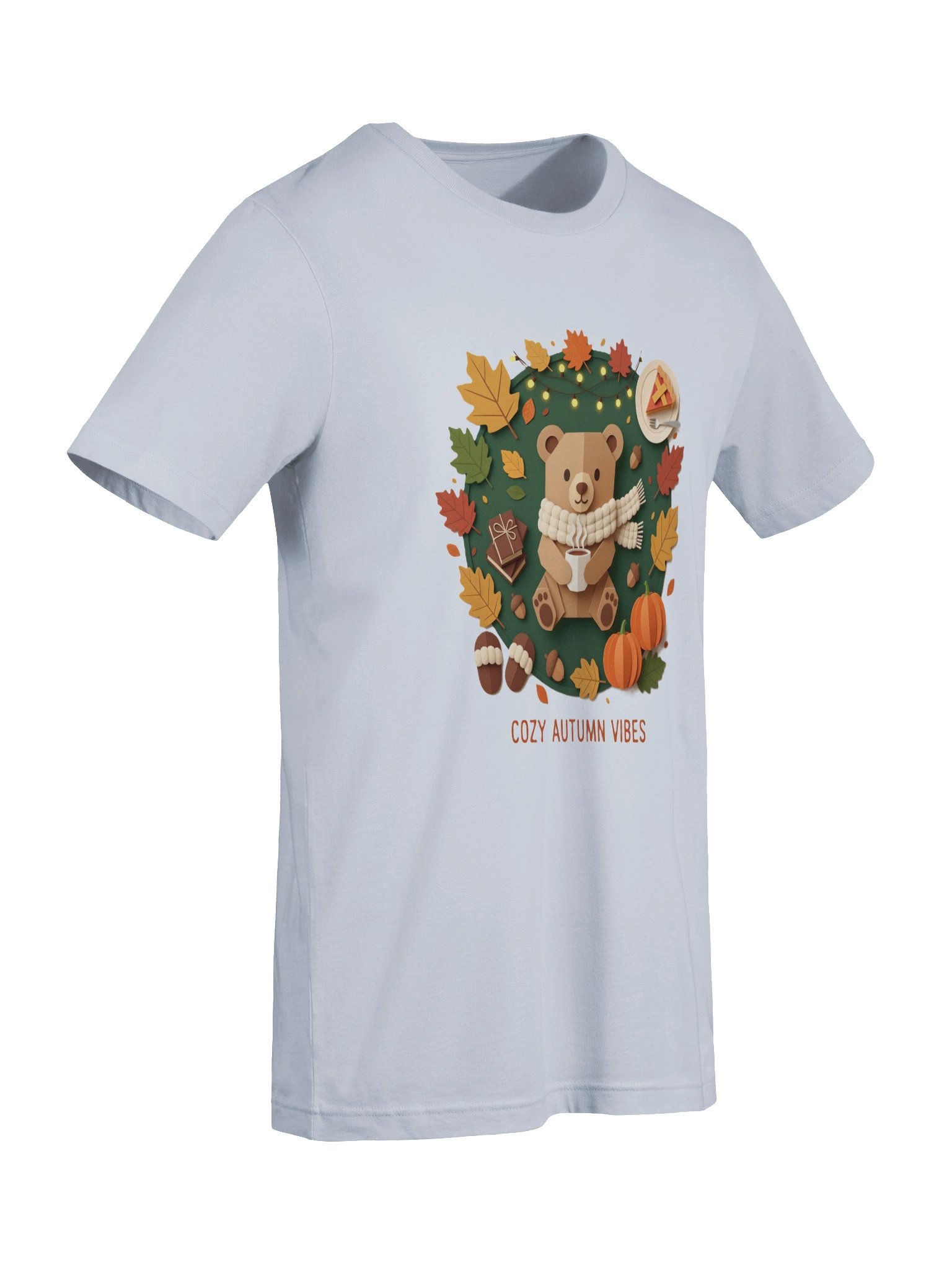 Cozy Autumn Vibes Bear T-Shirt product image (9)