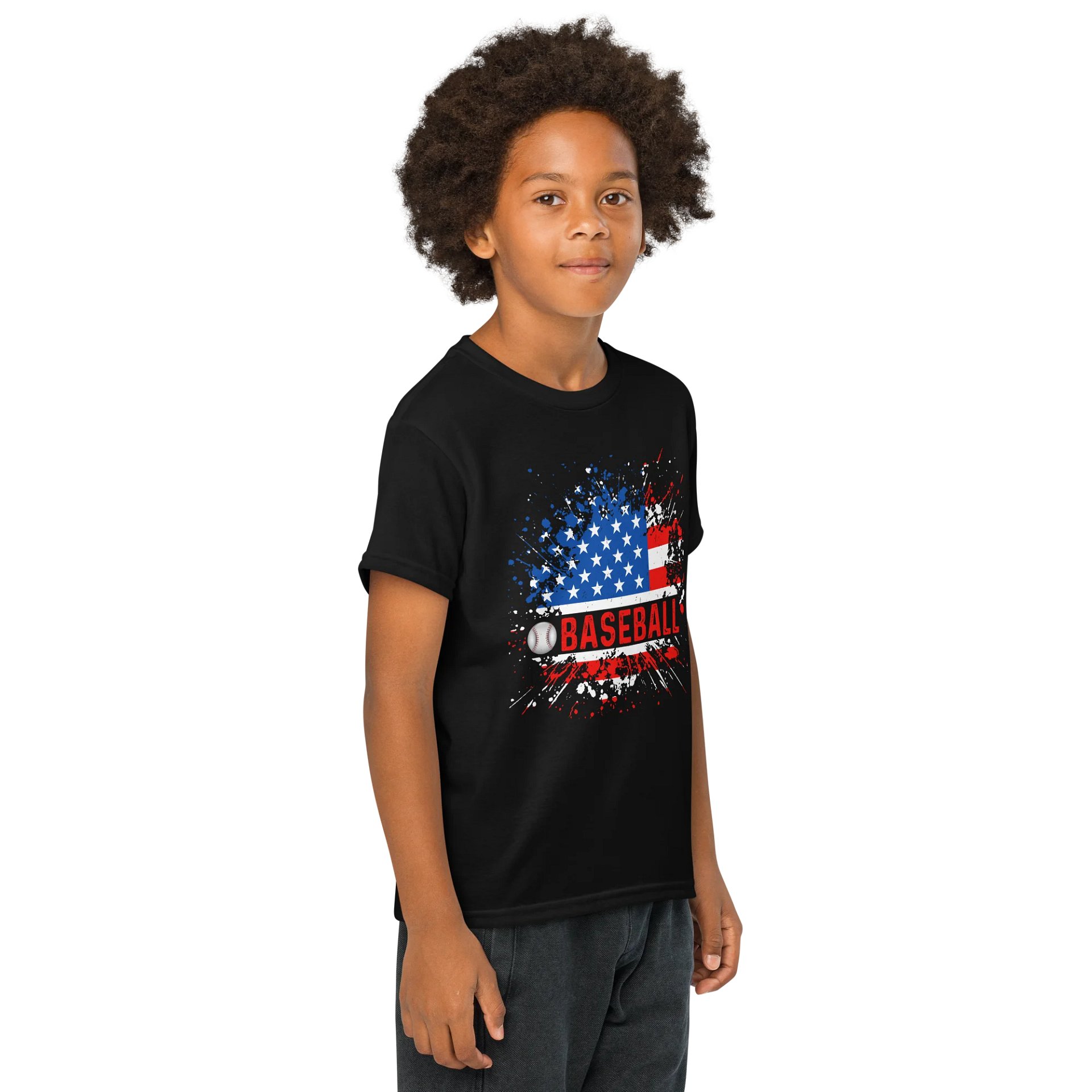 American Baseball Explosion T-Shirt product image (4)