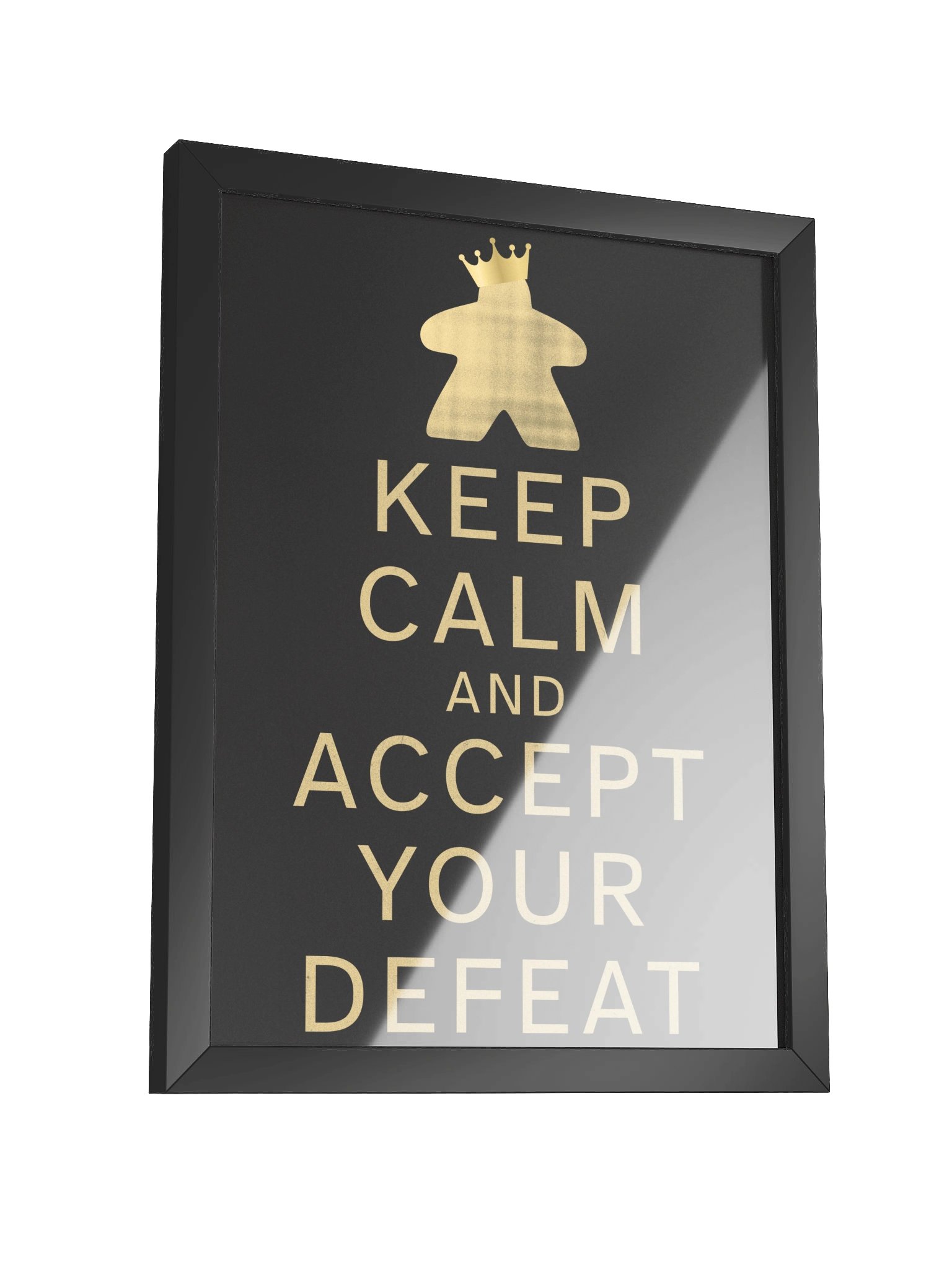 Keep Calm Board Game Room Poster - FRAMED product image (6)