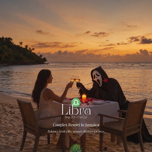 Your zodiac sign just booked a vacation… and apparently Ghostface is coming too. 🔪✈️😂

Some signs are checking into a five-st...