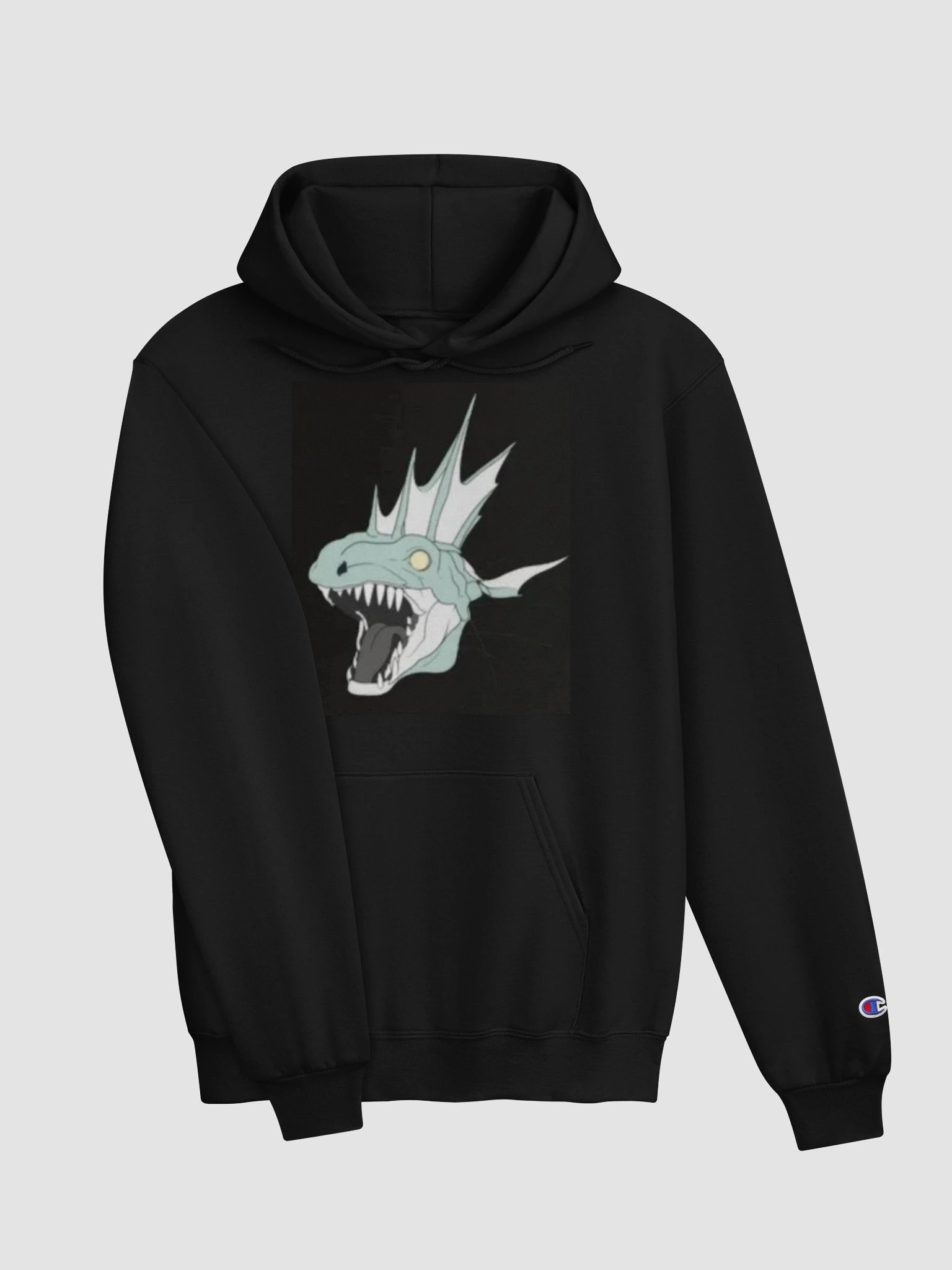 Leviathan: Sea Dragon of Chaos — Champion Hoodie | JWK JOJO STUDIO product image (5)