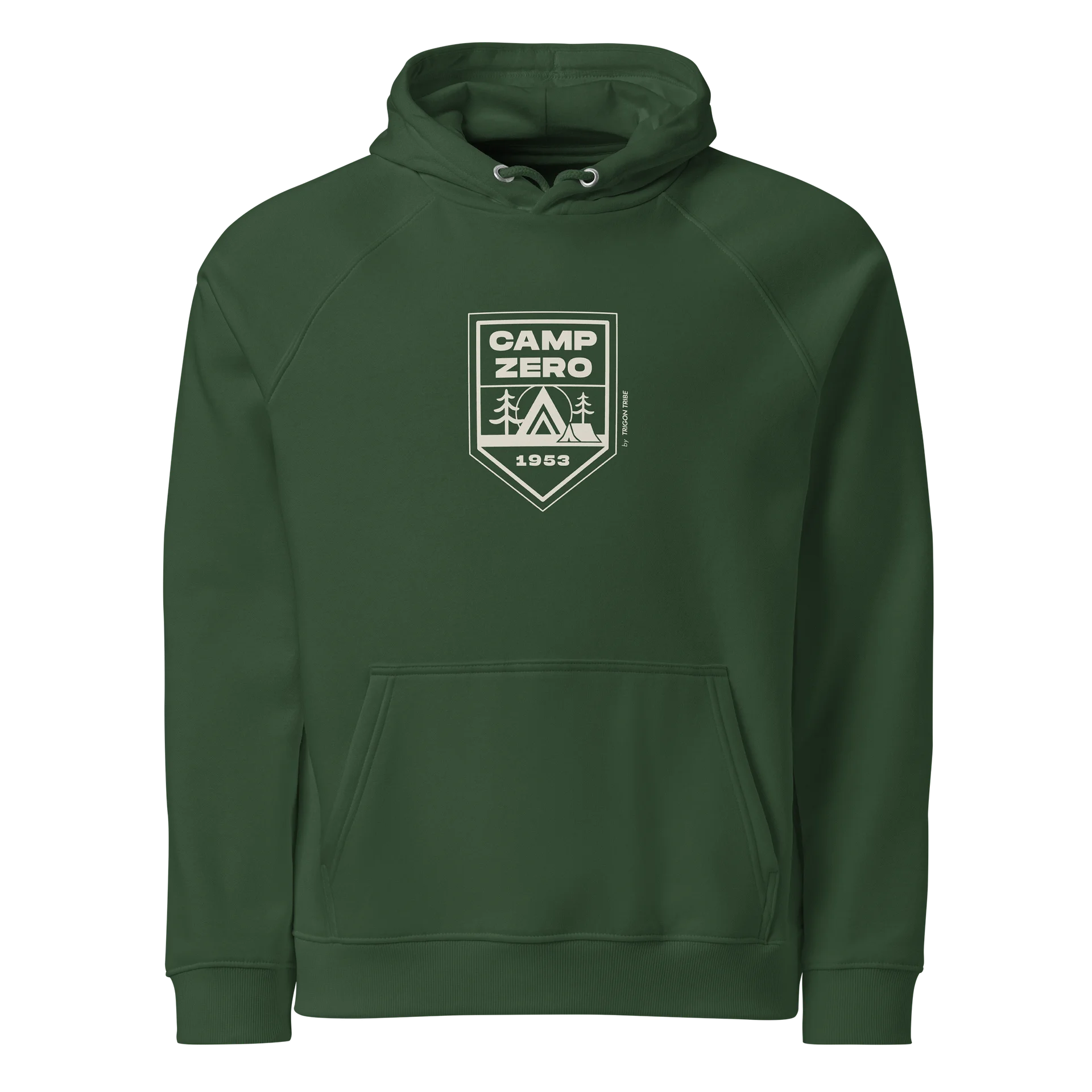 Camp Zero 1953 Heritage Hoodie – Forest Green product image (1)