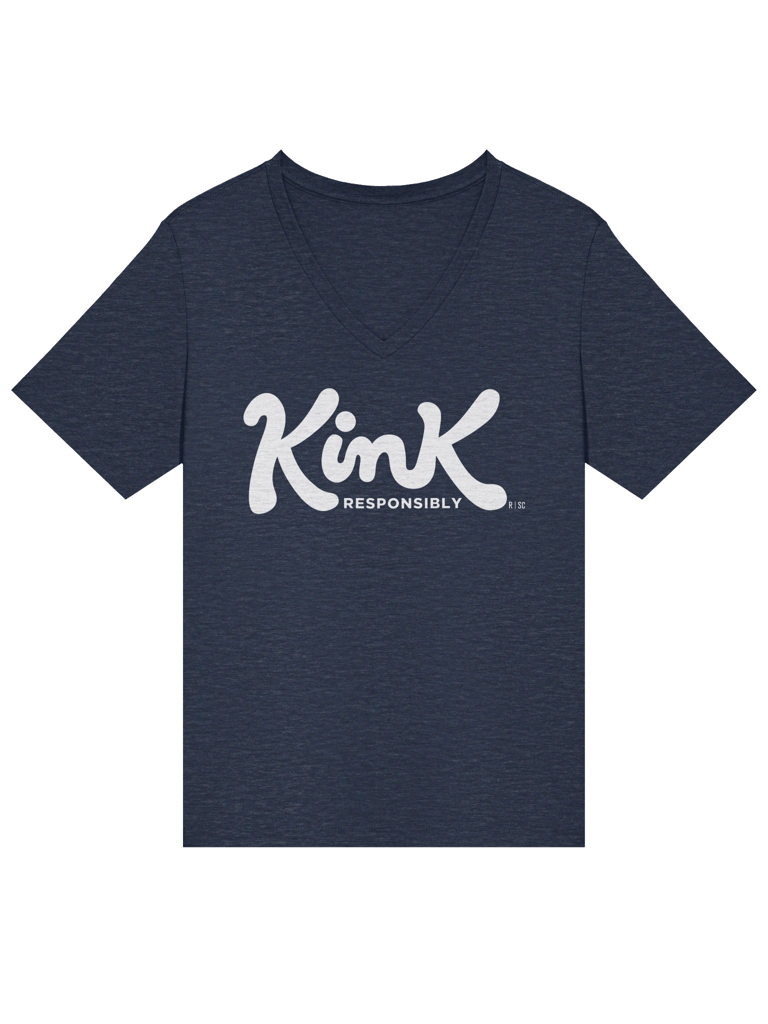 Kink Responsibly Vneck Tshirt (Design 2) product image (25)