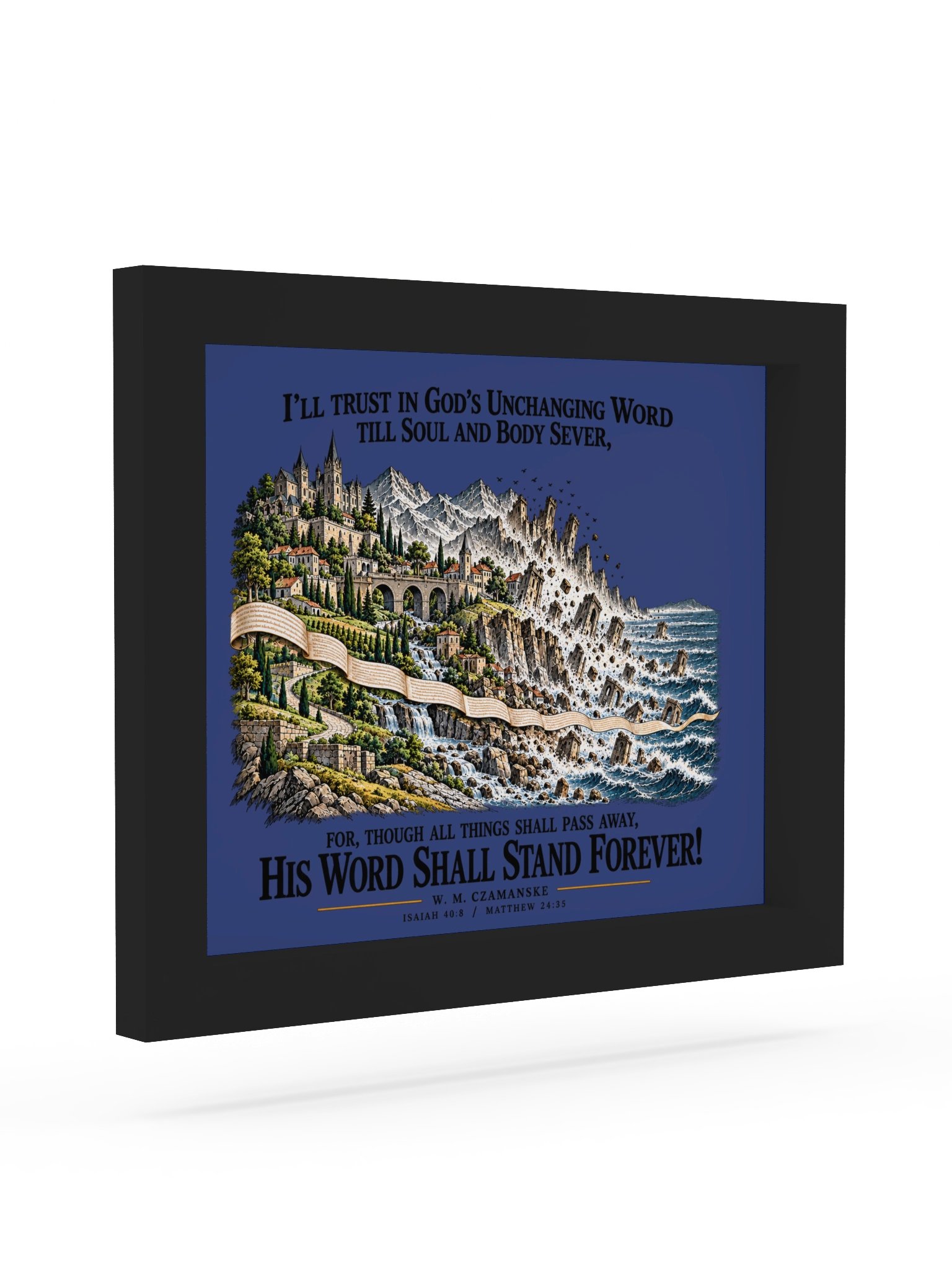 God's Unchanging Word Framed Wall Art product image (2)