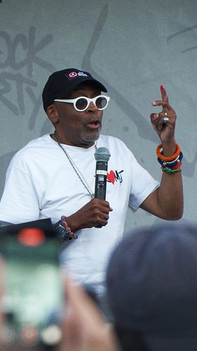 Spike Lee’s annual “BK Loves MJ” block party returned to Fort Greene Park, bringing thousands together for music by DJ Spinna...