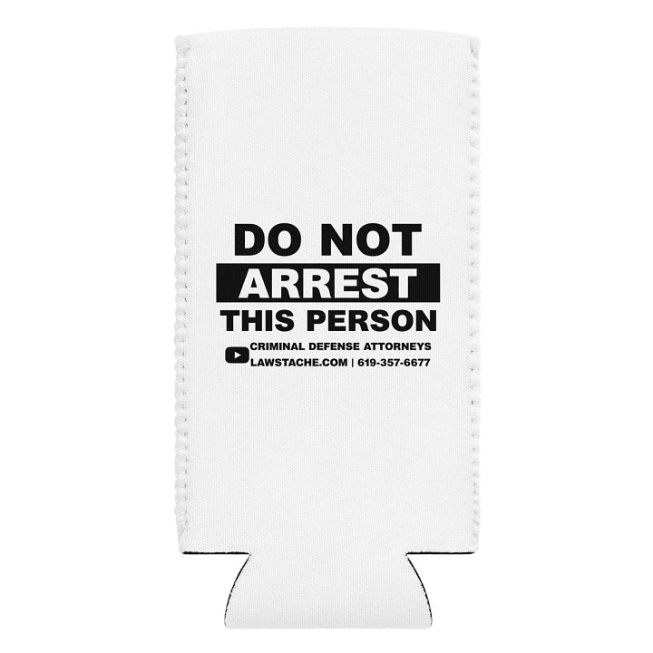 LAWSTACHE Double-Sided Koozie product image (2)