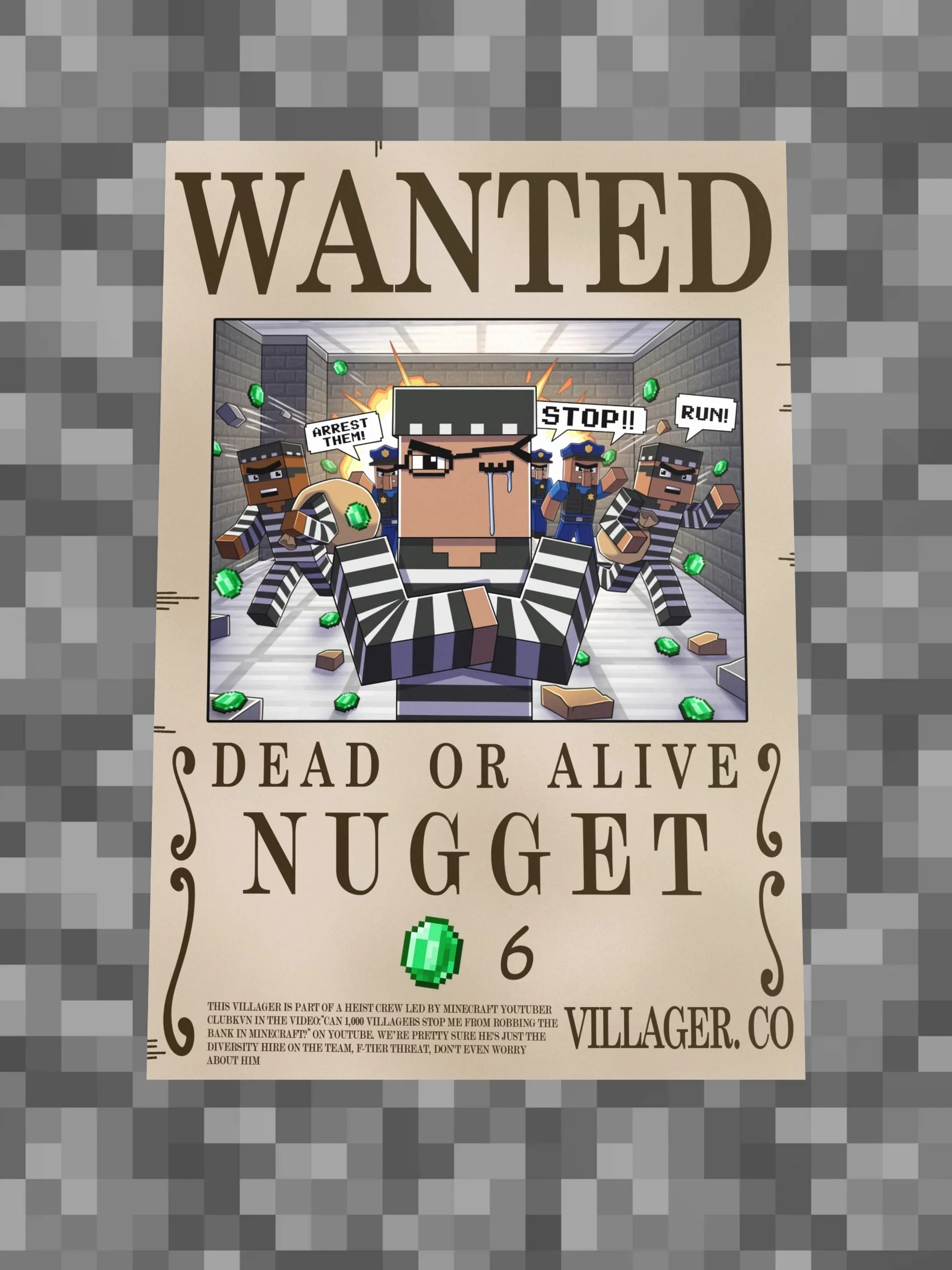 Nugget Wanted Poster product image (1)