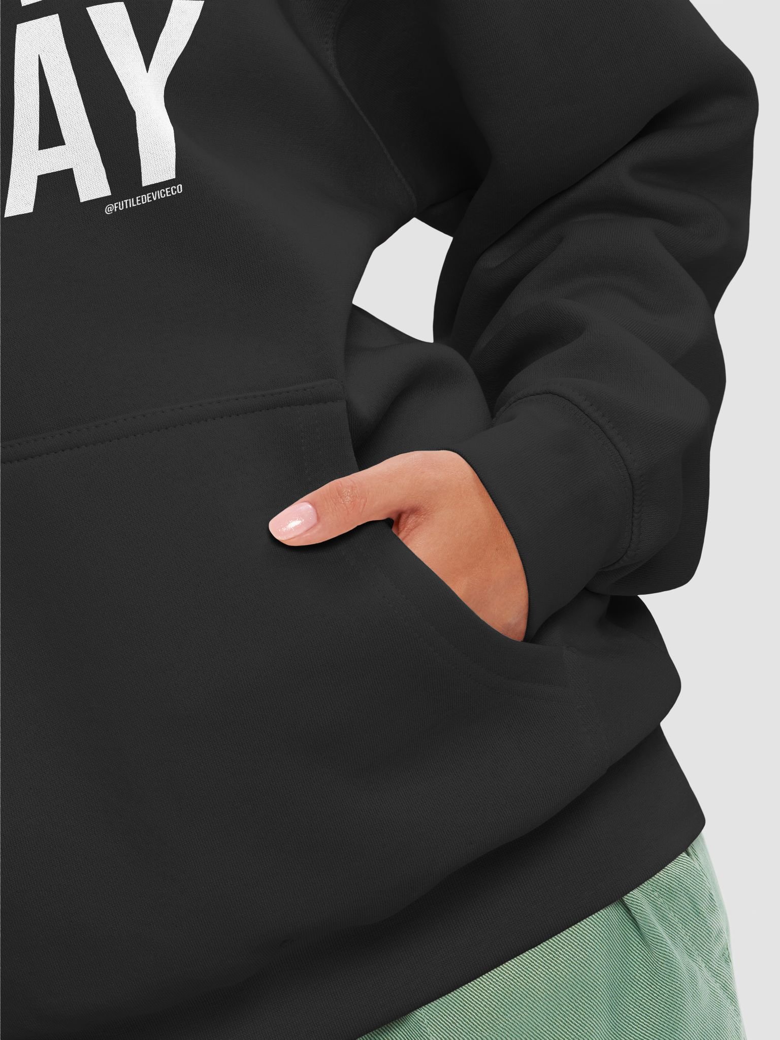 FUTILE DEVICE: GAY THE PRAY AWAY (PULLOVER HOODIE) product image (32)