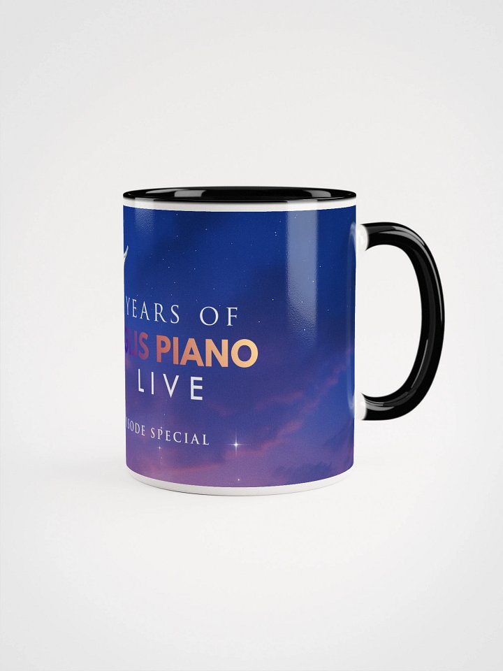 Gijs Piano LIVE 5th Anniversary Special Edition Mug (with color inside) product image (1)