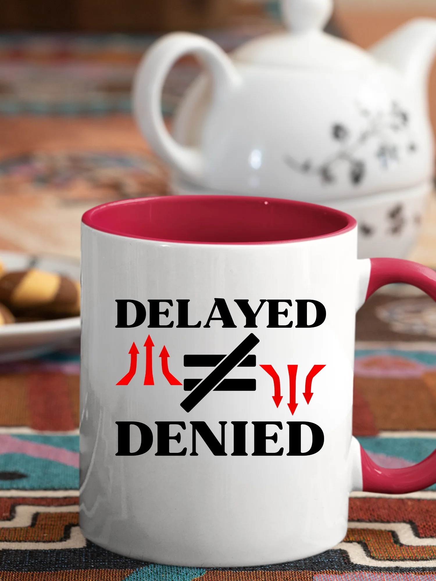 Delayed Not Denied Ceramic Mug product image (11)