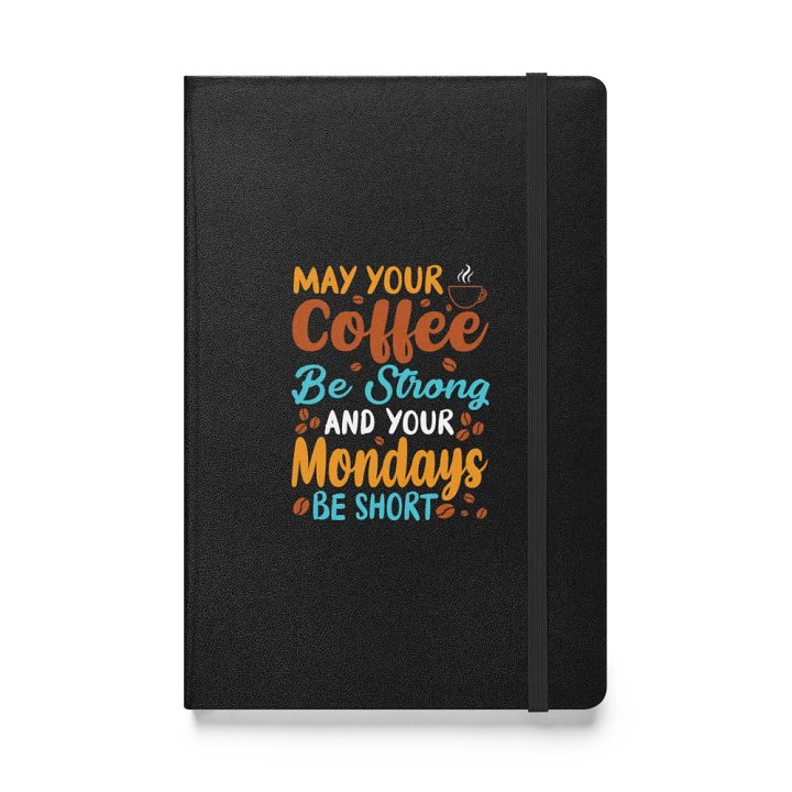 Coffee Strong Mondays Short Notebook product image (1)