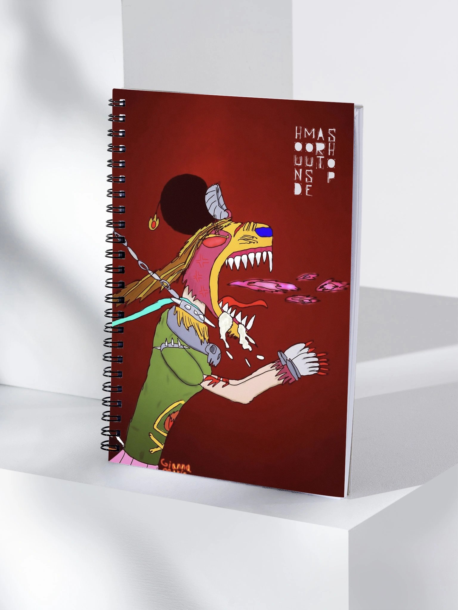 Houndmouse Unleashed Spiral Notebook product image (4)