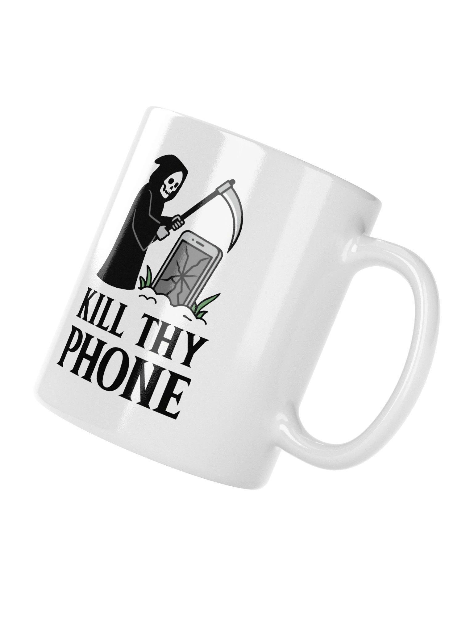 Kill Thy Phone White Mug product image (12)