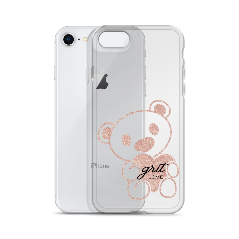 Grit Love Glitter Bear iPhone Case product image (55)