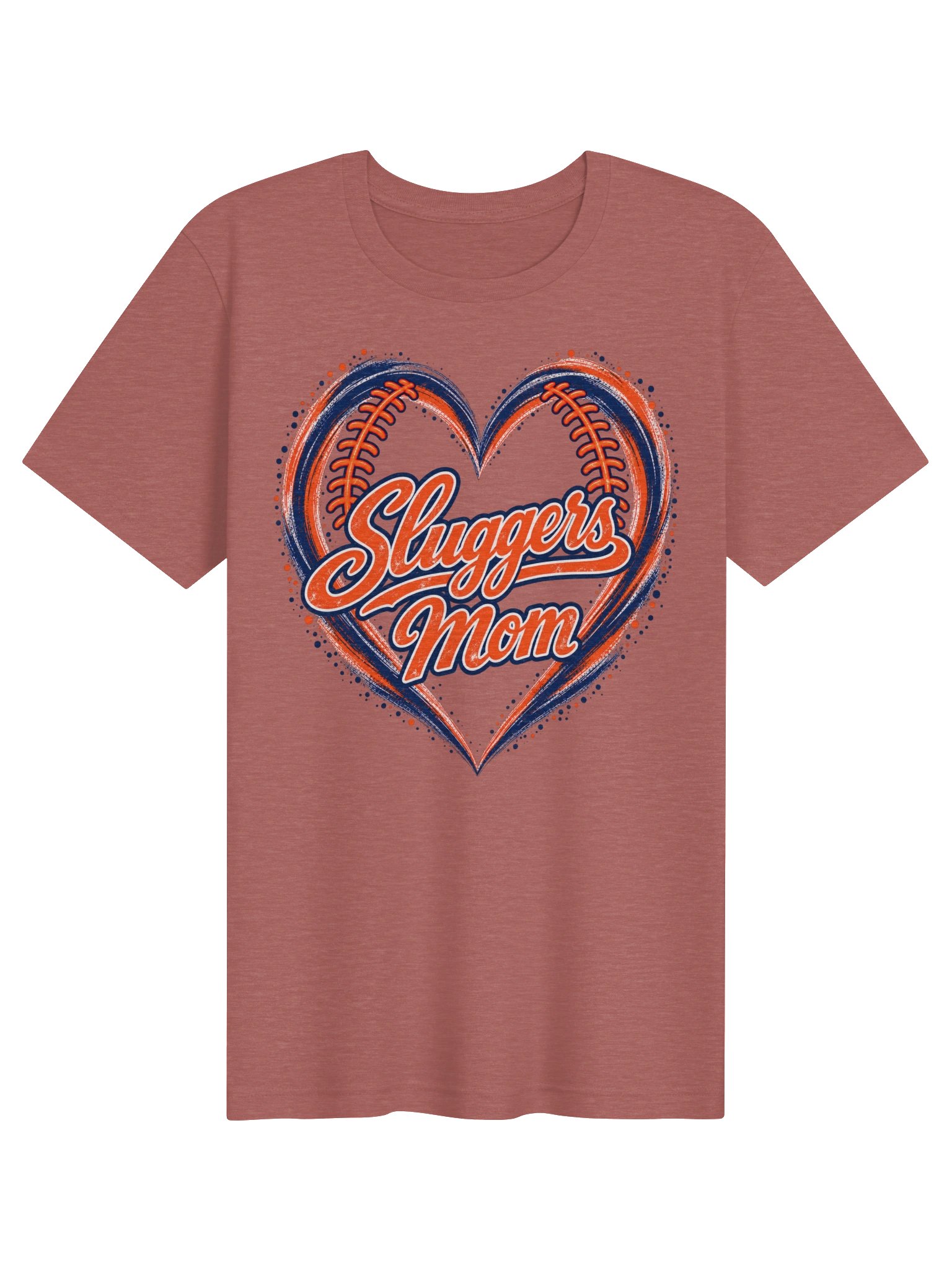 Sluggers Mom In Heart Unisex Supersoft Tee product image (30)
