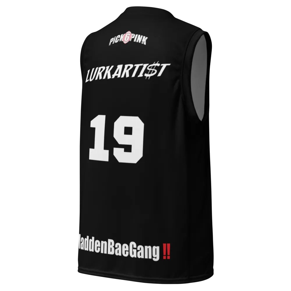 Madden Bae Jersey 👨‍🎨 (Black + White Logo) product image (12)