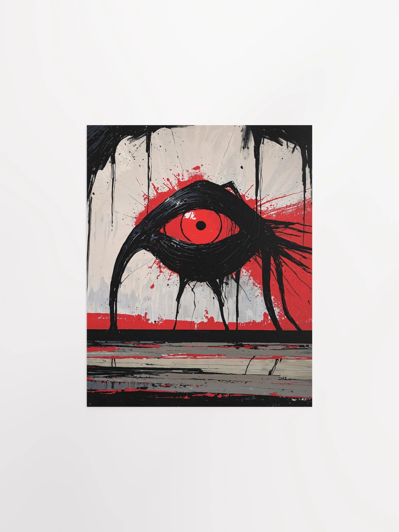 The Watcher Bleeds Matte Poster product image (2)