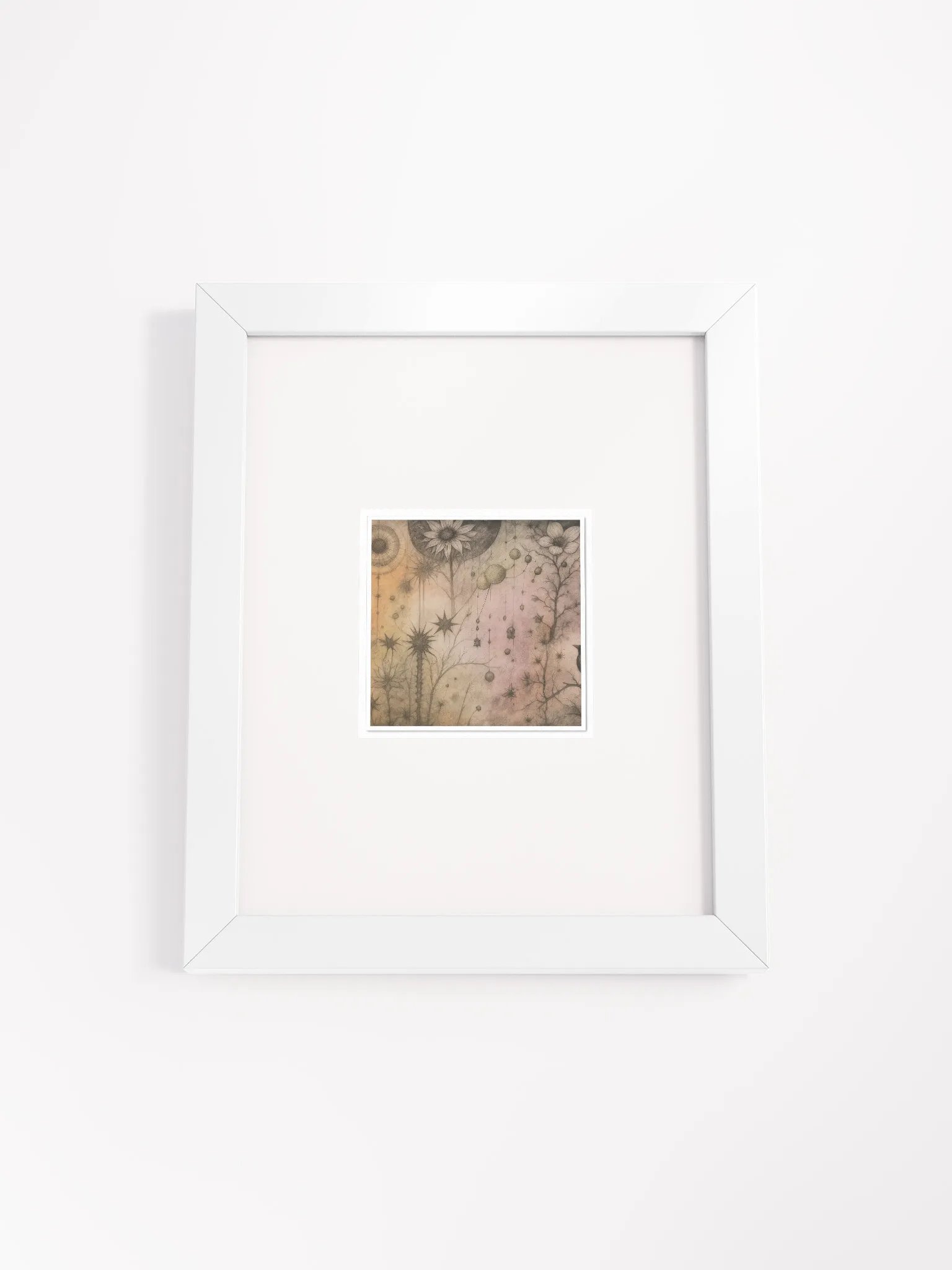 The Secret Garden Sketchbook Artprint Framed product image (1)