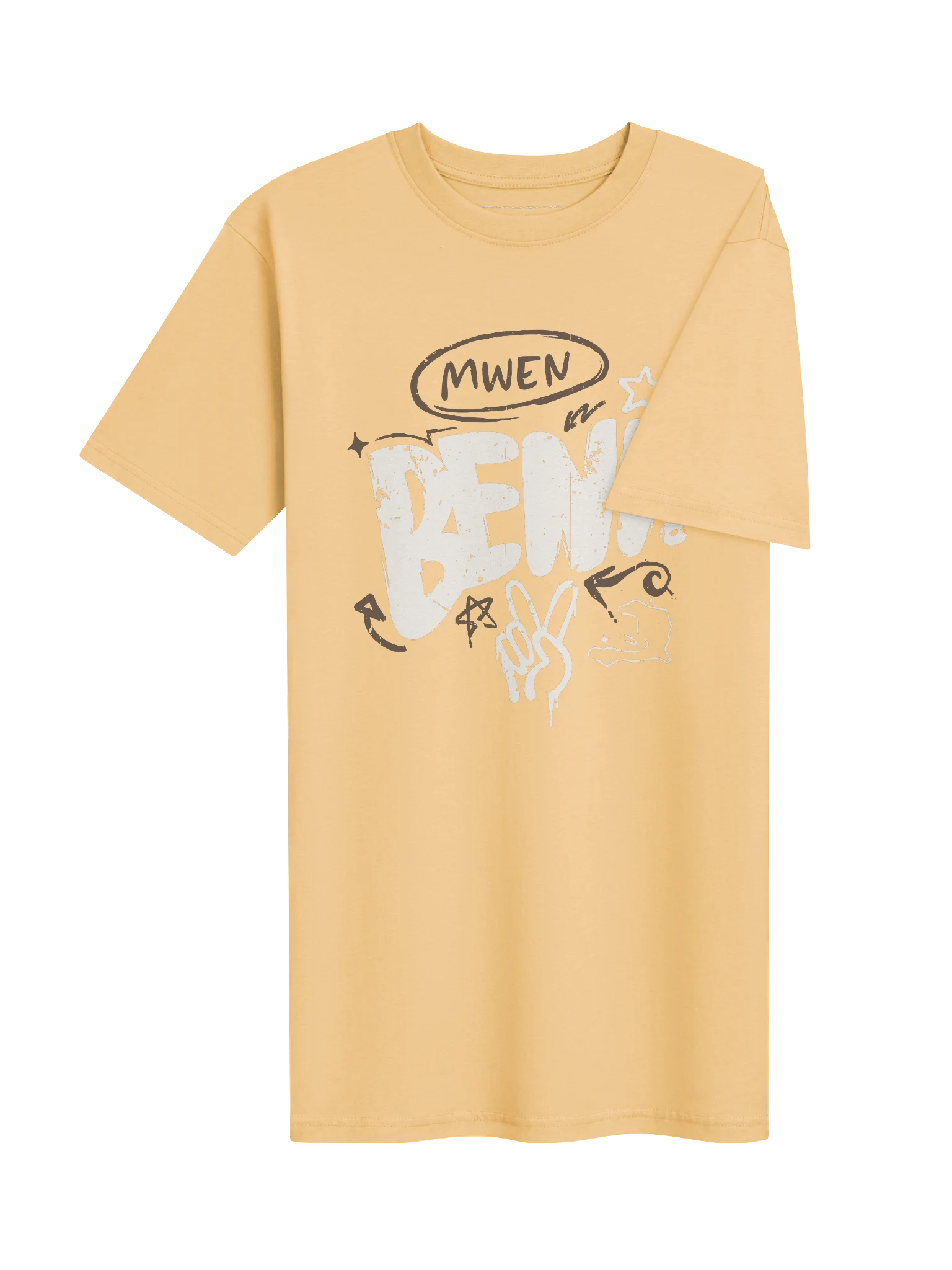 Mwen BENI Street Art Graffiti Men's Tee product image (4)