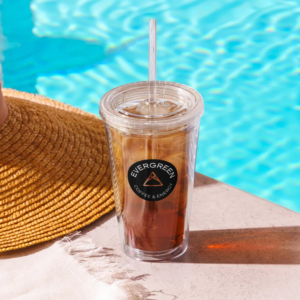 Brewista Basics | Clear Evergreen Tumbler (Black) product image (8)