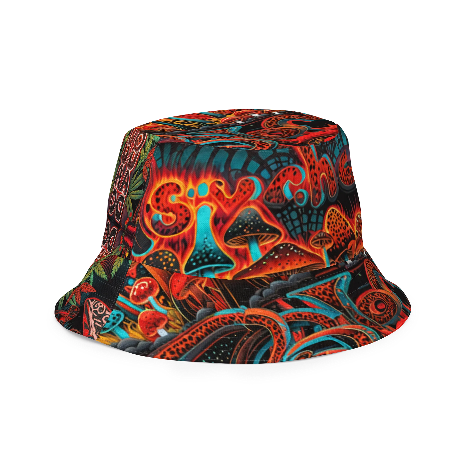 Shroom Squad Reversible Bucket Hat product image (3)